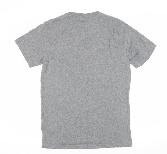 Pierre Cardin Men's Grey S Logo T-Shirt