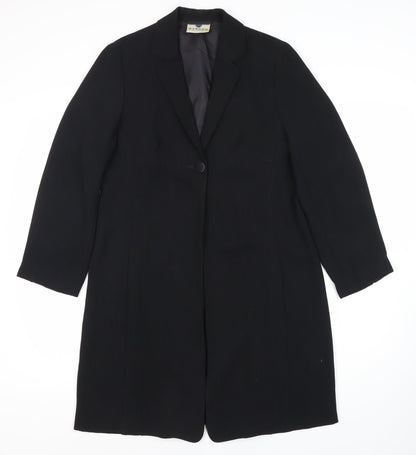 Maroon Collection Women's Black Blazer Size 12