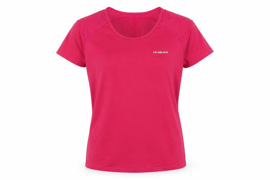 Womens UK Size 12 LA Gear Pink  T-Shirt