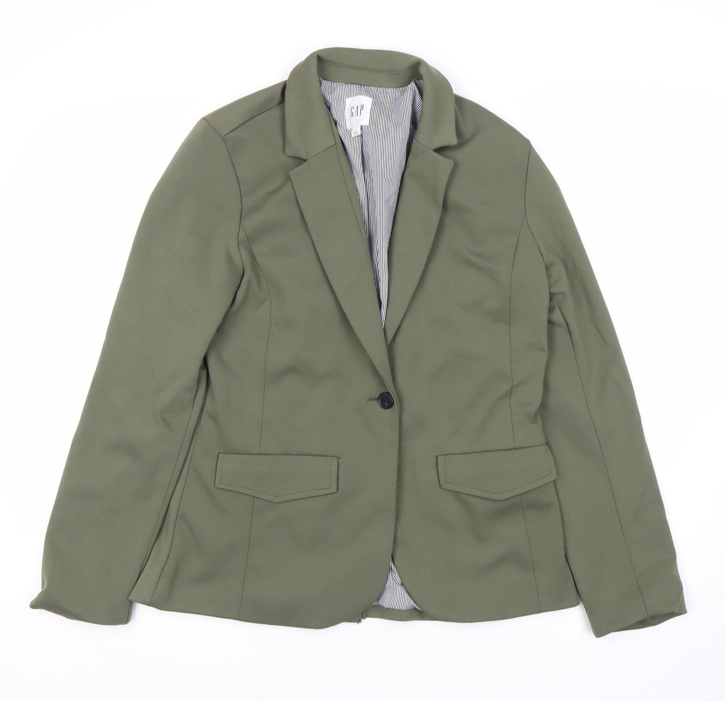 GAP Women's Green Blazer Size 12 Regular