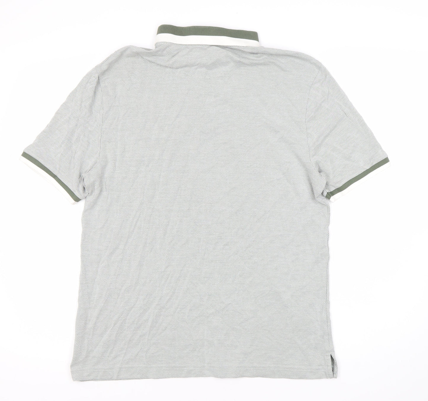 Marks and Spencer Green Polo Shirt M Short Sleeve