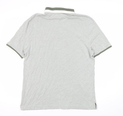 Marks and Spencer Green Polo Shirt M Short Sleeve