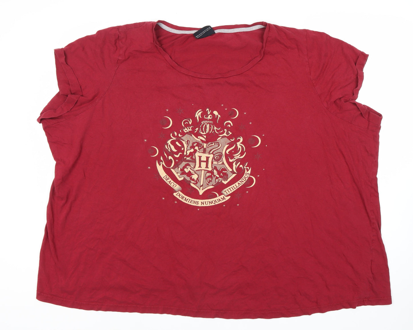 Harry Potter Women's Red L Nightshirt T-Shirt Style