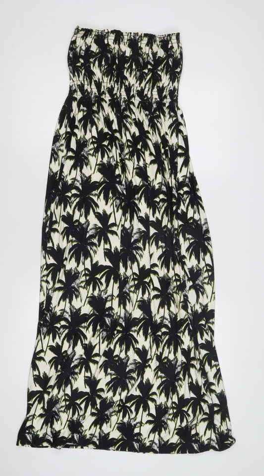 Red Herring Women's Multicoloured Strapless Dress