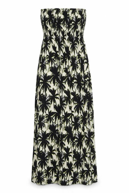 Red Herring Women's Multicoloured Strapless Dress