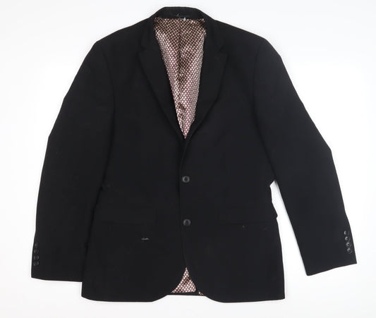Mens UK Size 38 NEXT Black Basic Jacket