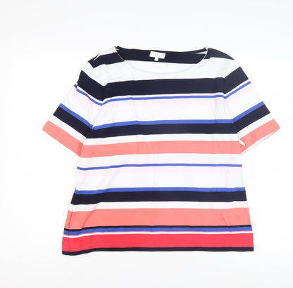 CC Women's Multicoloured Striped T-Shirt XL