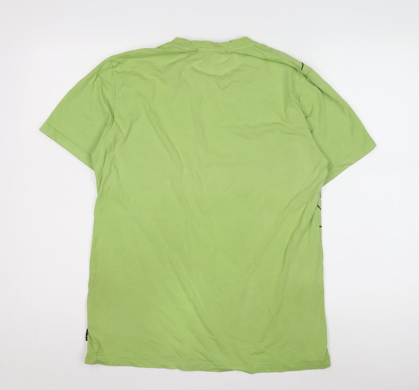Iuter Men's Green M Animal Print T-Shirt