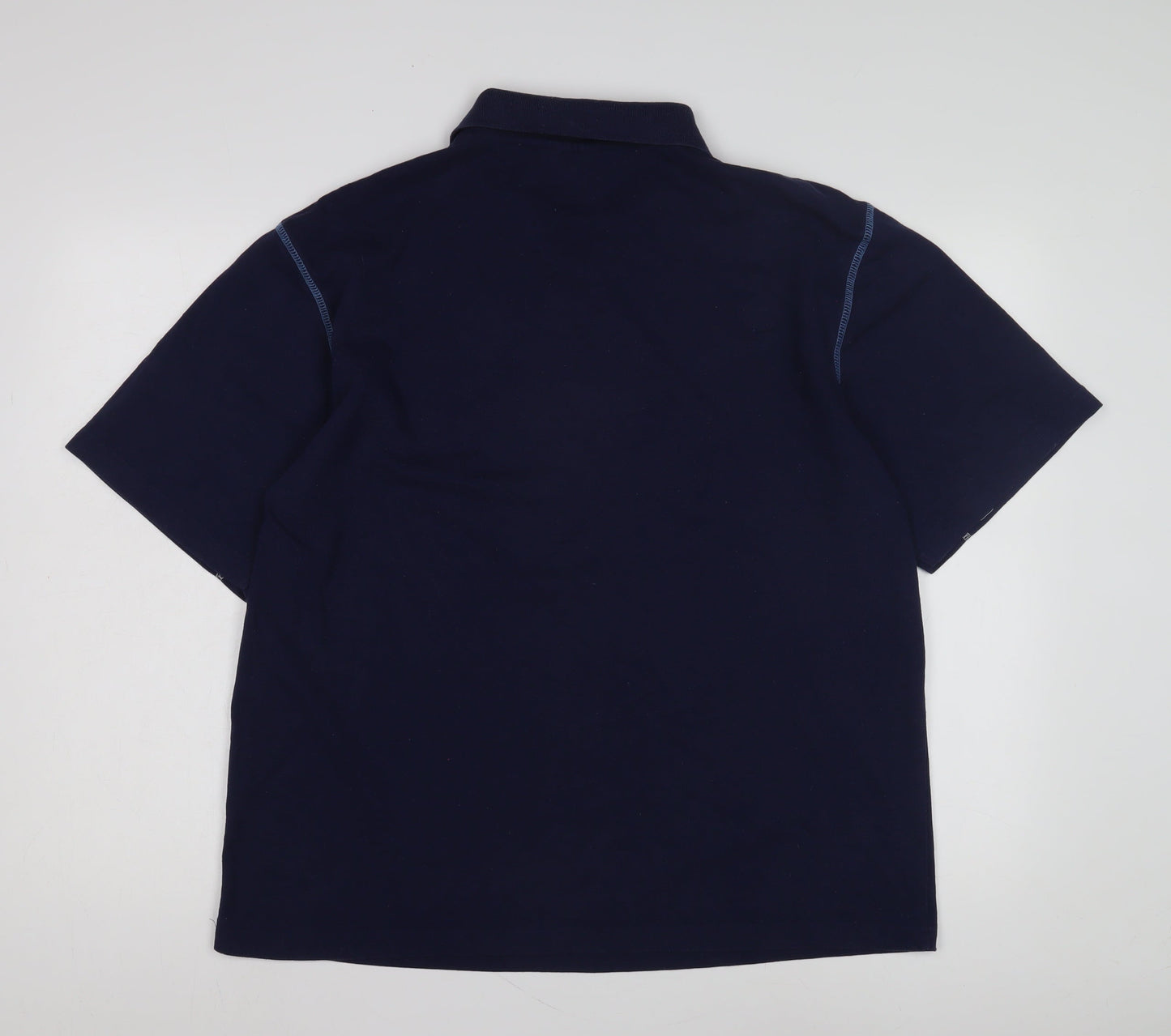 Le Coq Sportif Men's Blue XL Polo Shirt