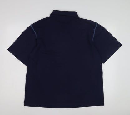 Le Coq Sportif Men's Blue XL Polo Shirt