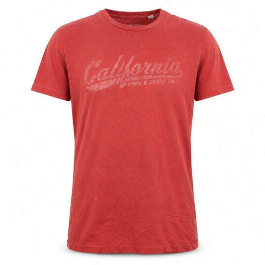 Front view of Ralph Lauren Men's XS Red California T-Shirt