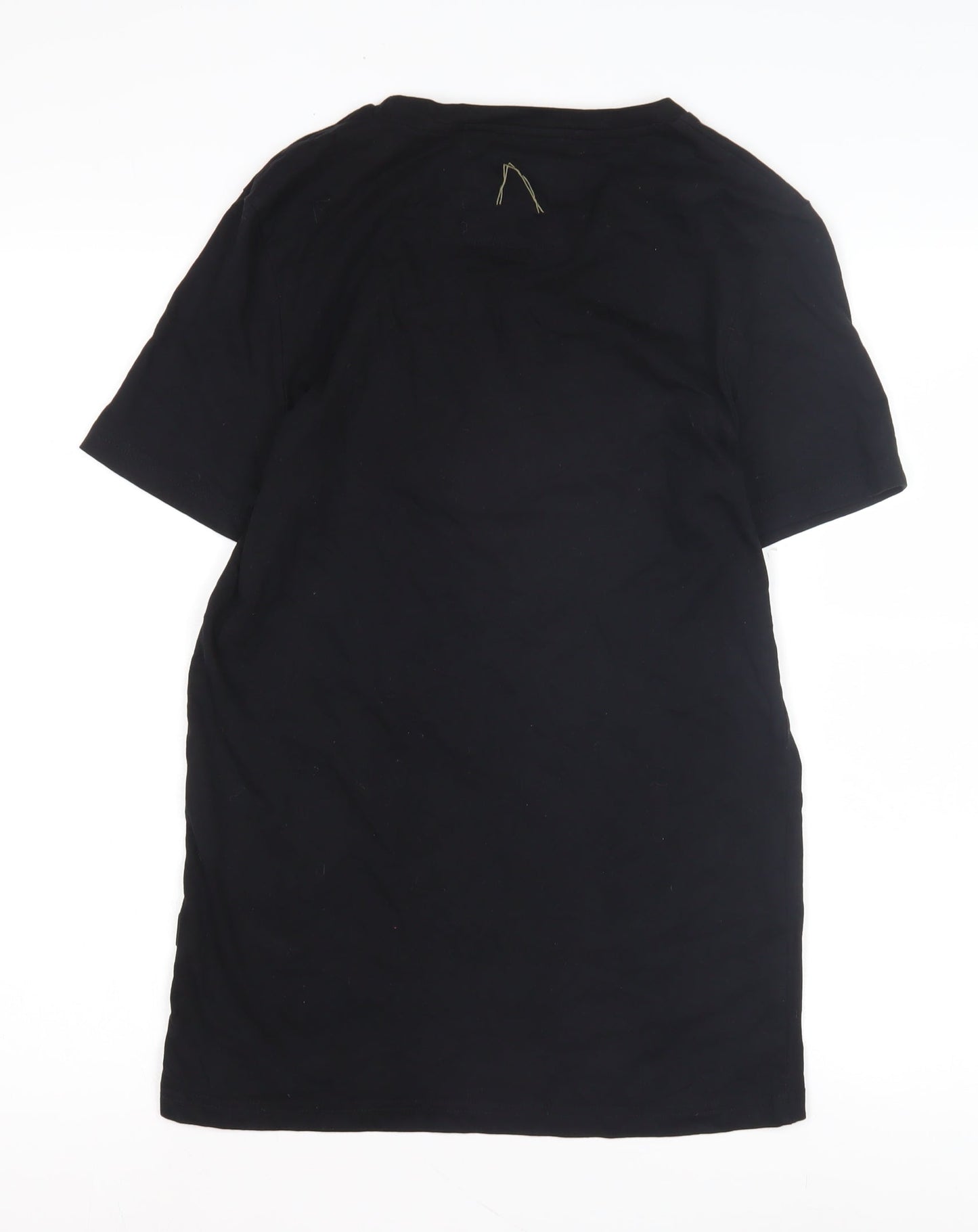CHASIN' Men's Black Graphic Print T-Shirt Size S
