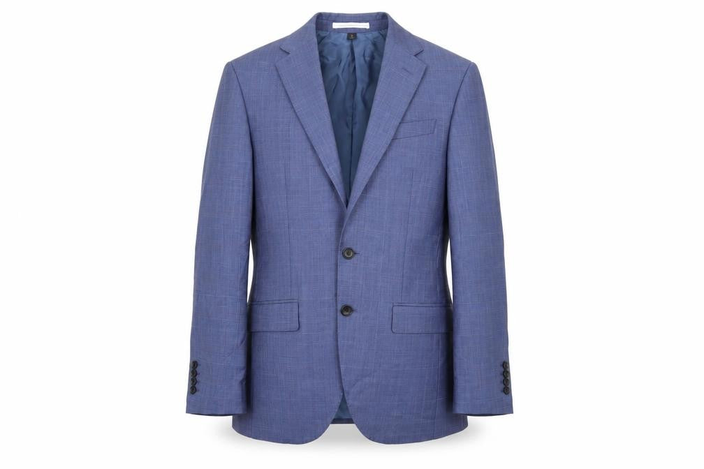 Mens UK Size 36 Marks and Spencer Regular Blue Suit Jacket
