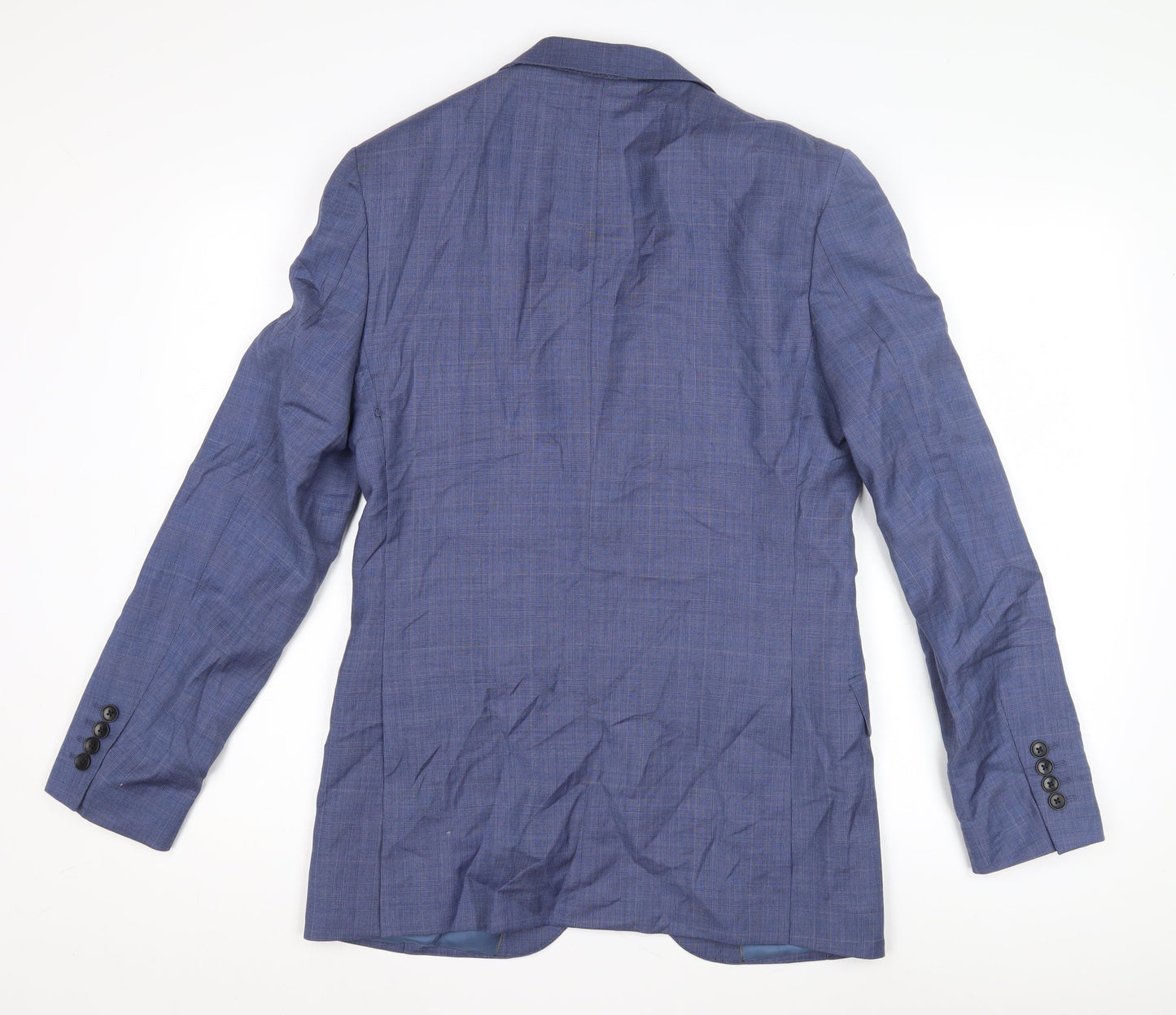 Mens UK Size 36 Marks and Spencer Regular Blue Suit Jacket