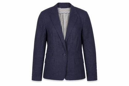 Womens UK Size M Zara Basic Blue Basic Jacket