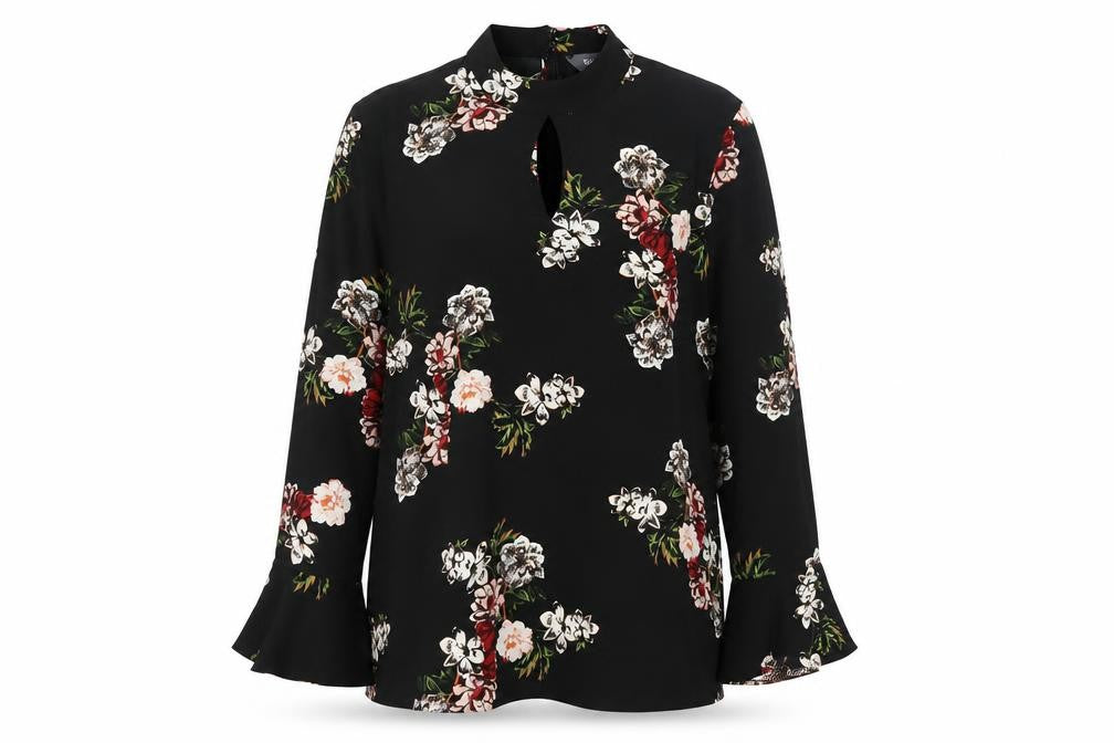 Womens UK Size 16 SOSANDAR Black  Blouse