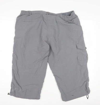 Craghoppers Women's Grey Cargo Trousers Size 20