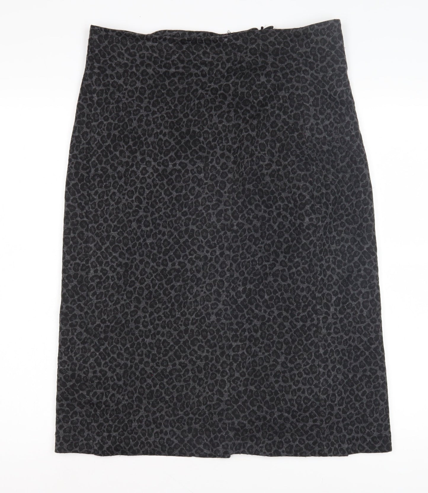 Laura Ashley Women's Black Midi Pencil Skirt, Size 14