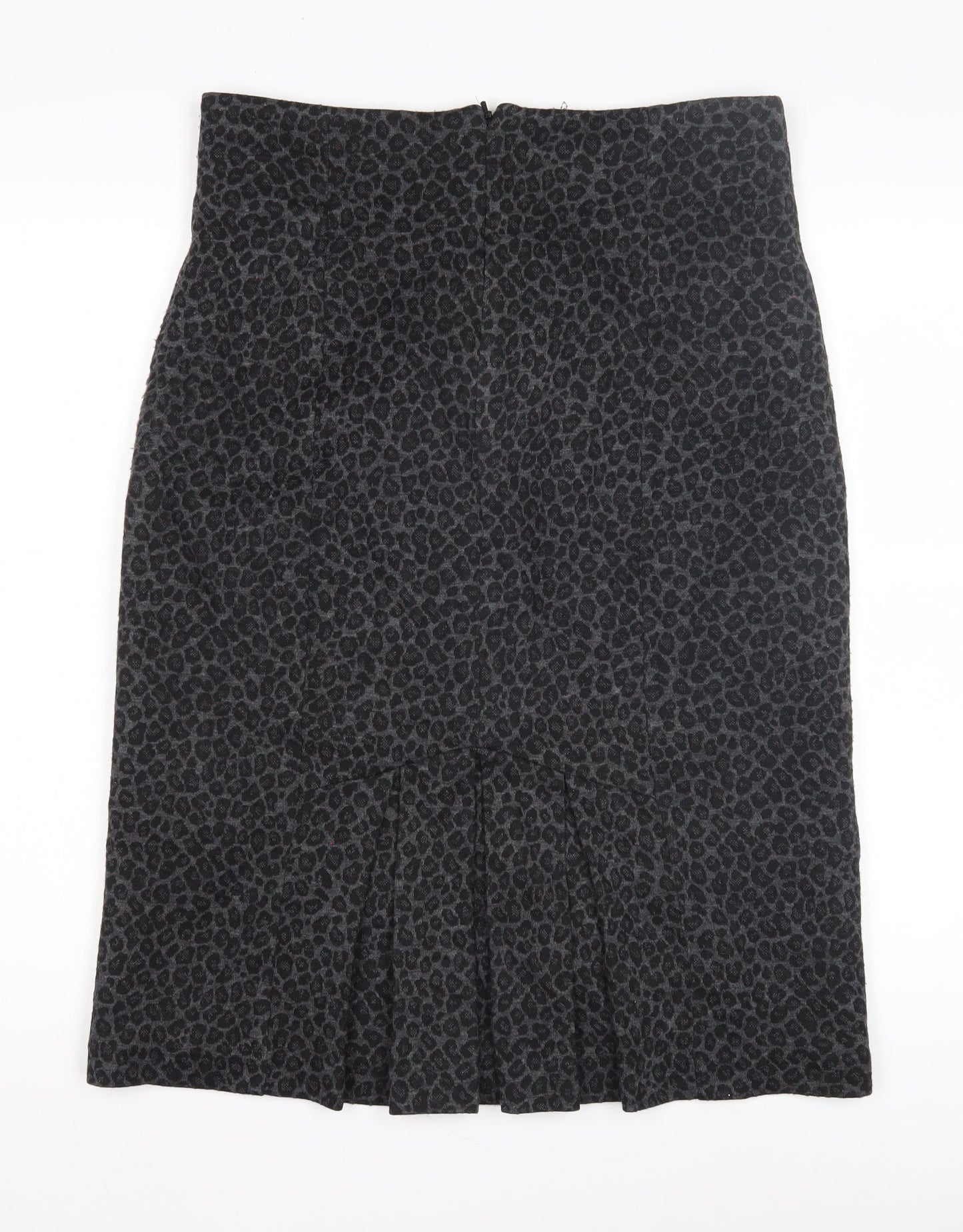 Laura Ashley Women's Black Midi Pencil Skirt, Size 14