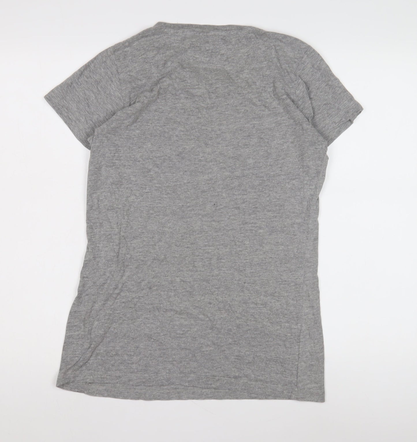 Womens UK Size S French Connection Grey Jersey T-Shirt