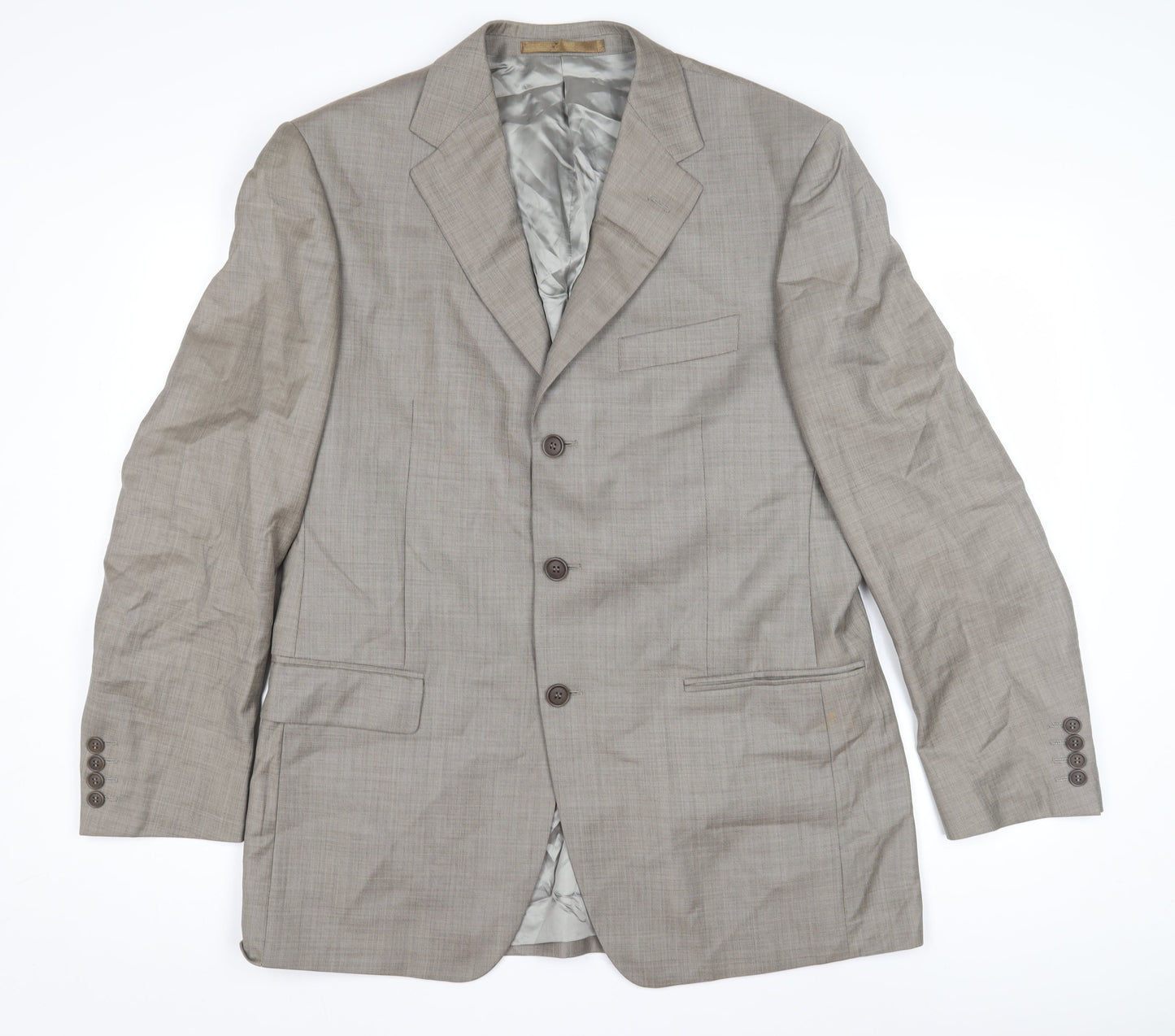 Mens UK Size 40 Marks and Spencer Regular Grey Suit Jacket