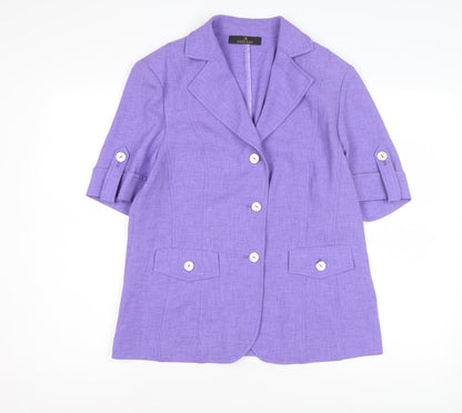 Womens UK Size 14 Eugen Klein Purple