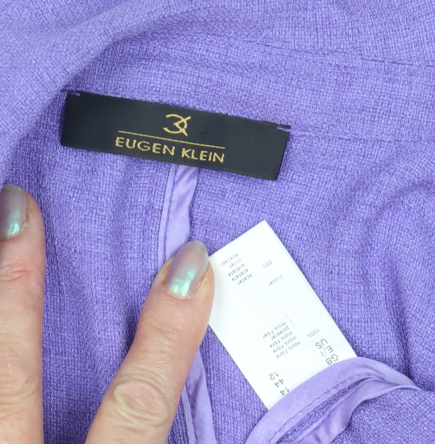 Womens UK Size 14 Eugen Klein Purple