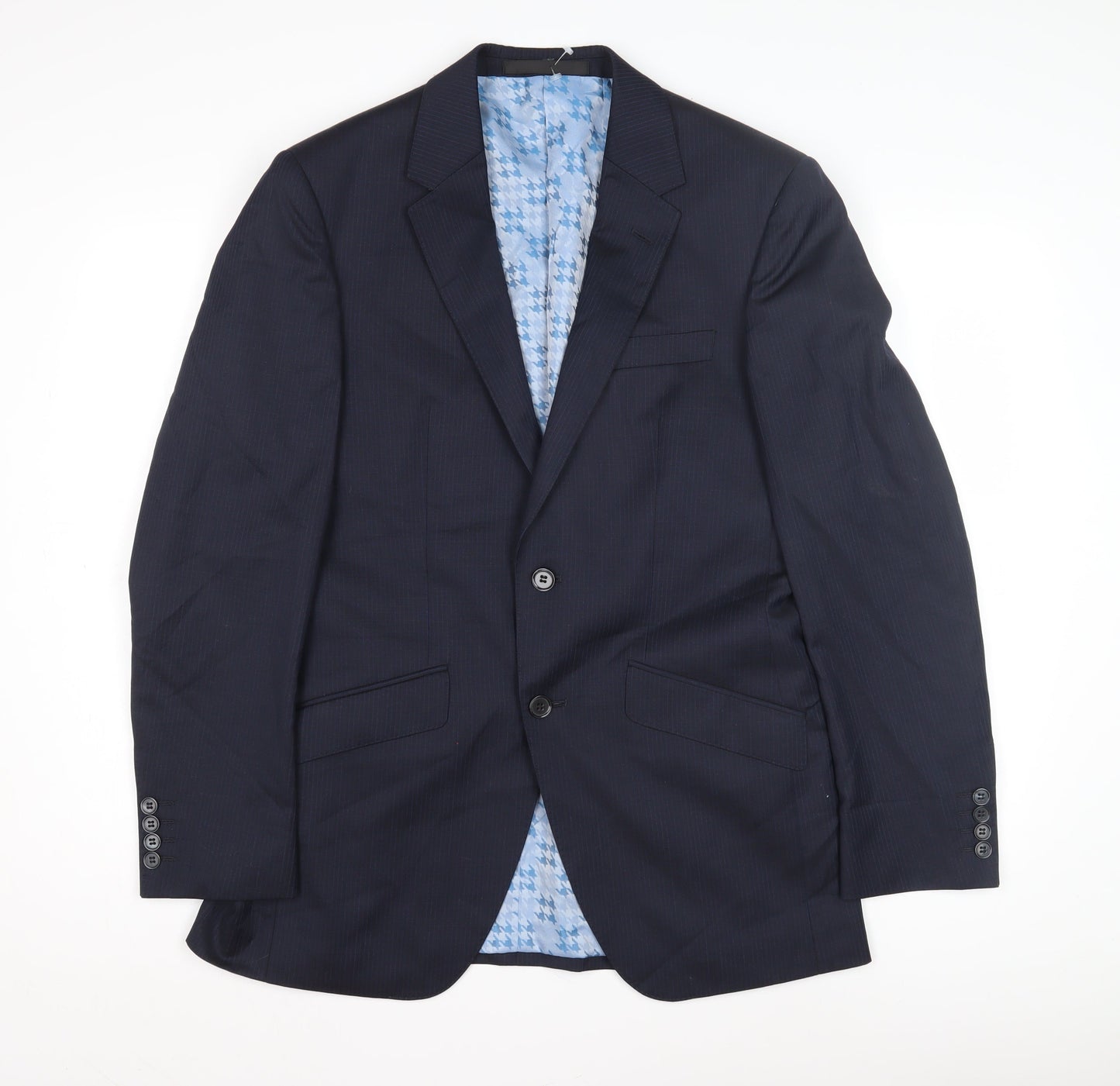 Mens UK Size 36 Marks and Spencer Regular Blue Suit Jacket