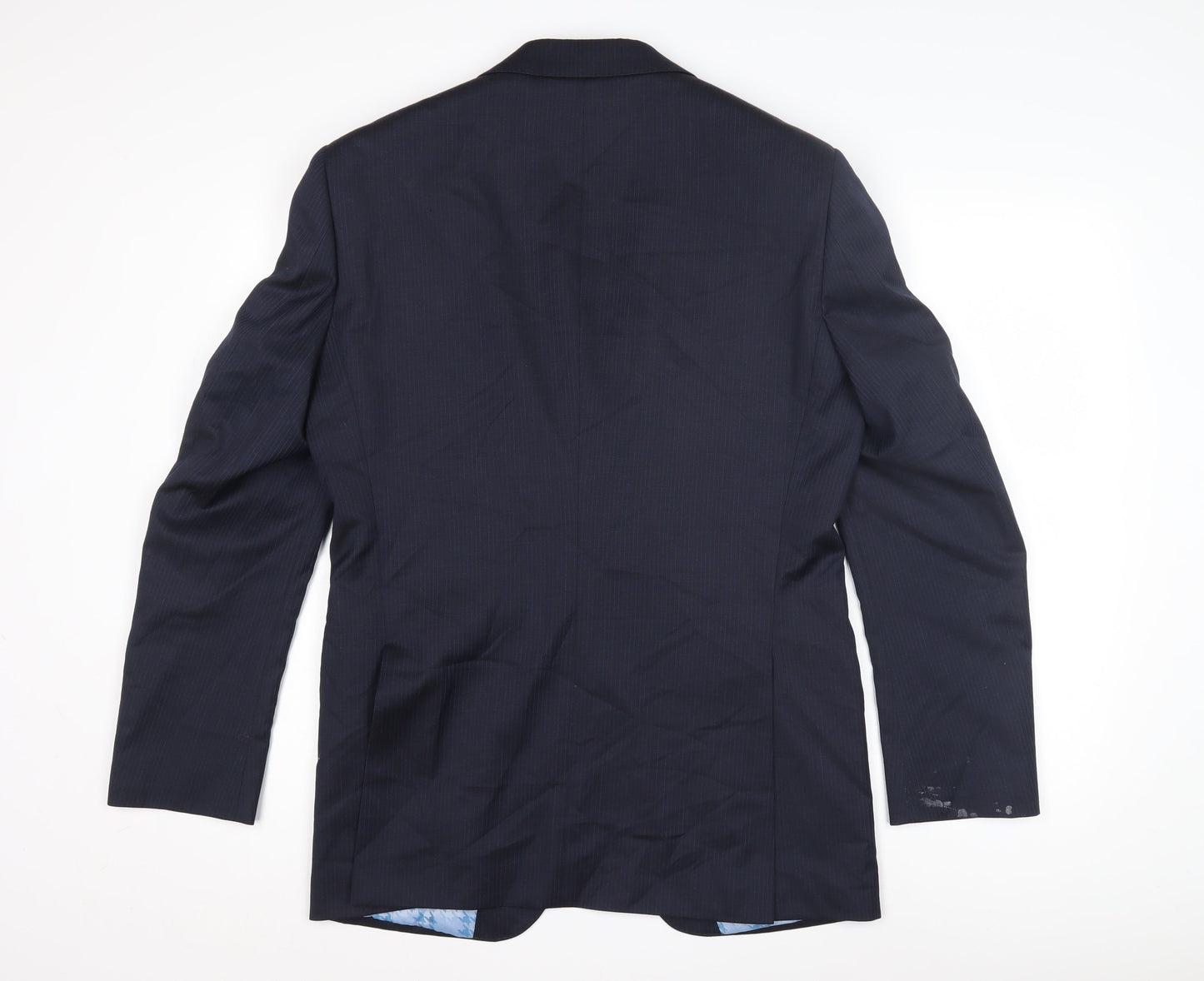 Mens UK Size 36 Marks and Spencer Regular Blue Suit Jacket