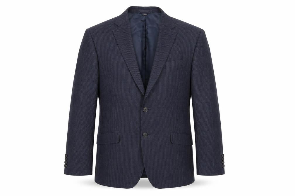 Mens UK Size 40 Marks and Spencer Regular Blue Suit Jacket