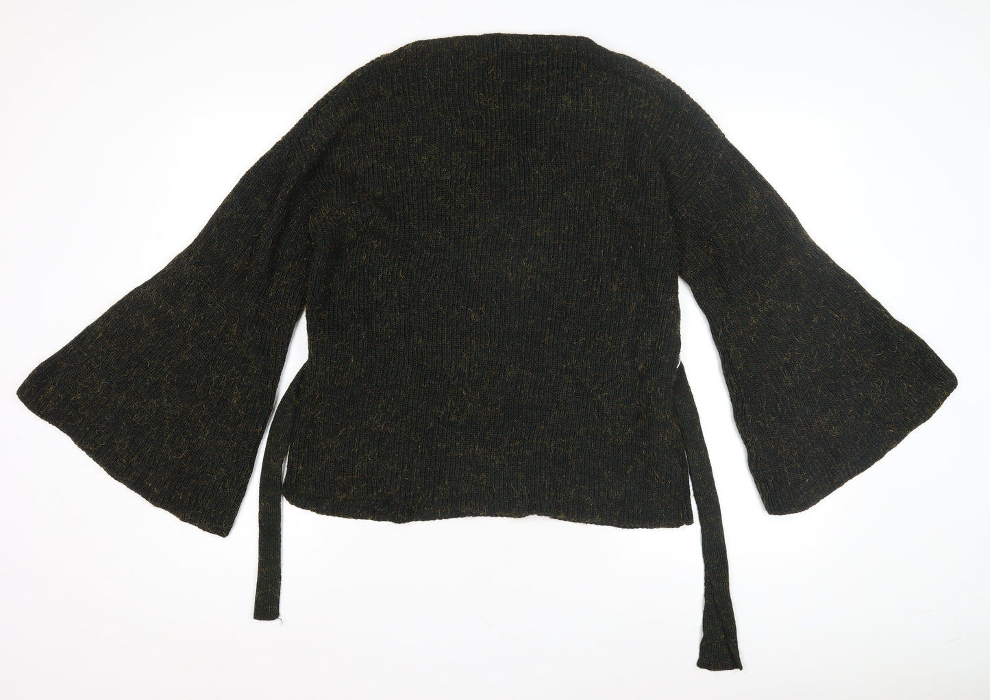 Womens UK Size 12 Mango Black Pullover Jumper