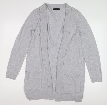 Womens UK Size M Dunnes Grey Cardigan Jumper