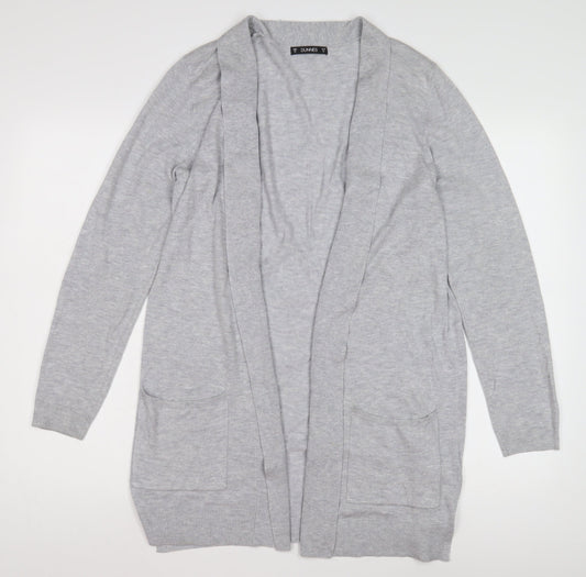Womens UK Size M Dunnes Grey Cardigan Jumper