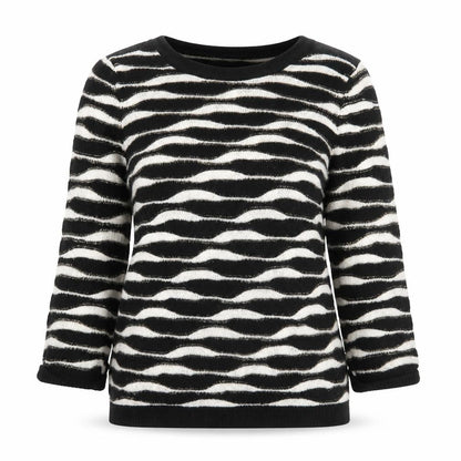 Womens UK Size S Damart Black Pullover Jumper
