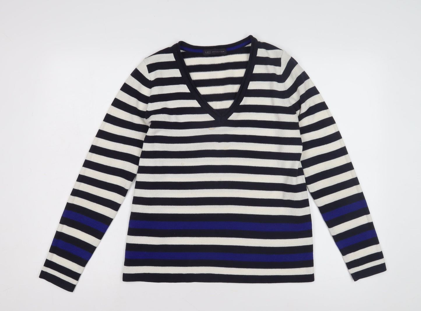 Womens UK Size 10 Marks and Spencer Multicoloured Pullover Jumper