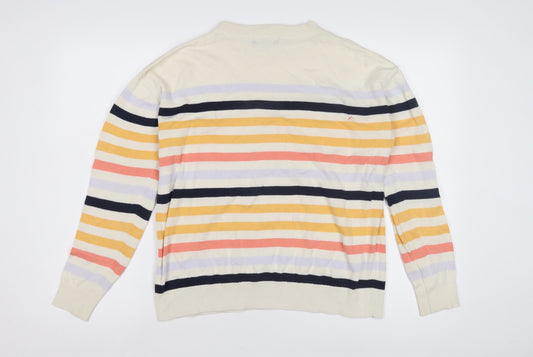 Womens UK Size M Marks and Spencer Multicoloured Pullover Jumper
