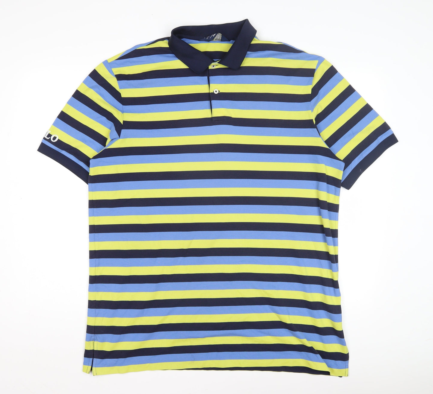 Ralph Lauren Men's Multicoloured XL Striped Polo