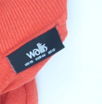 Womens UK Size 14 Wallis Red Pullover Jumper