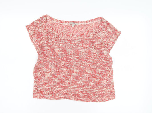 Womens UK Size M Zara Trafaluc Multicoloured Pullover Jumper