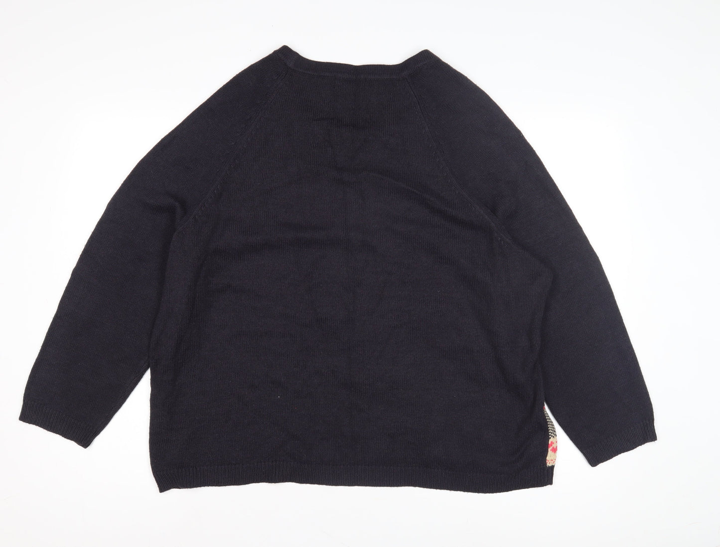 Womens UK Size 22 Per Una Multicoloured Pullover Jumper