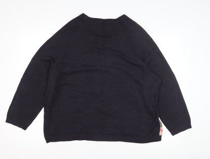 Womens UK Size 22 Per Una Multicoloured Pullover Jumper