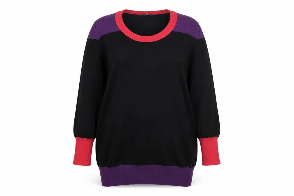Womens UK Size 18 South Multicoloured Pullover Jumper