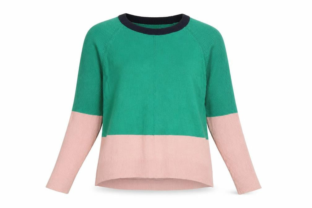Womens UK Size M NEXT Green Pullover Jumper