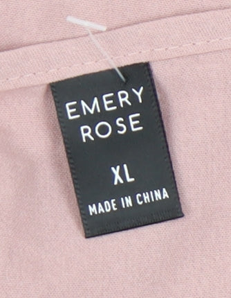 Womens UK Size XL Emery Rose Pink Camisole Tank