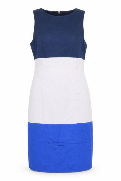 French Connection Women's Multicoloured Sheath Dress Size 8