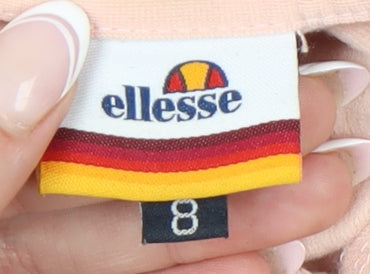 Ellesse Women's Pink Full Zip Jacket Size 8