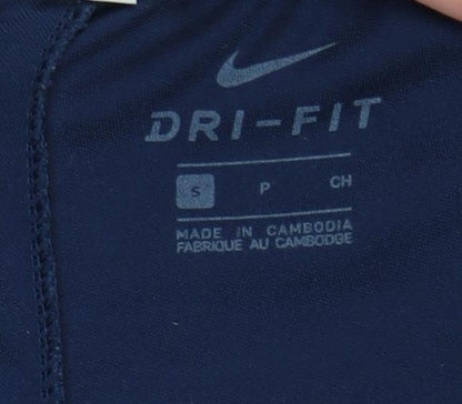 Nike Blue Dri-Fit Gym Trousers - Unisex S