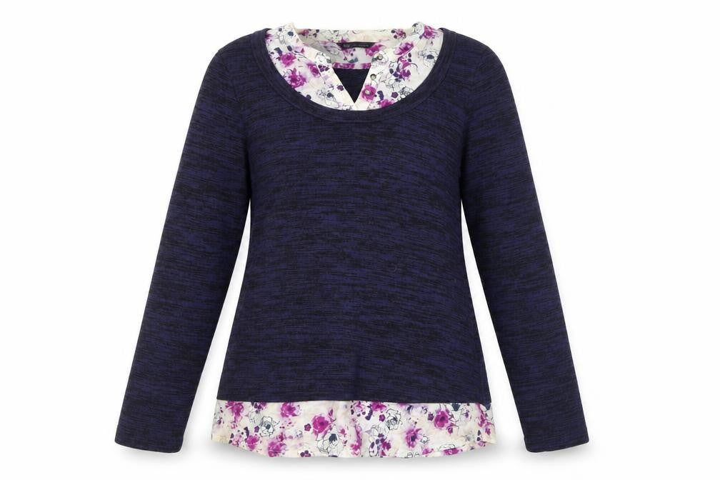 Womens UK Size 10 Marks and Spencer Blue Pullover Jumper