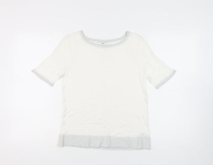 Womens UK Size 10 NEXT Ivory Pullover Jumper