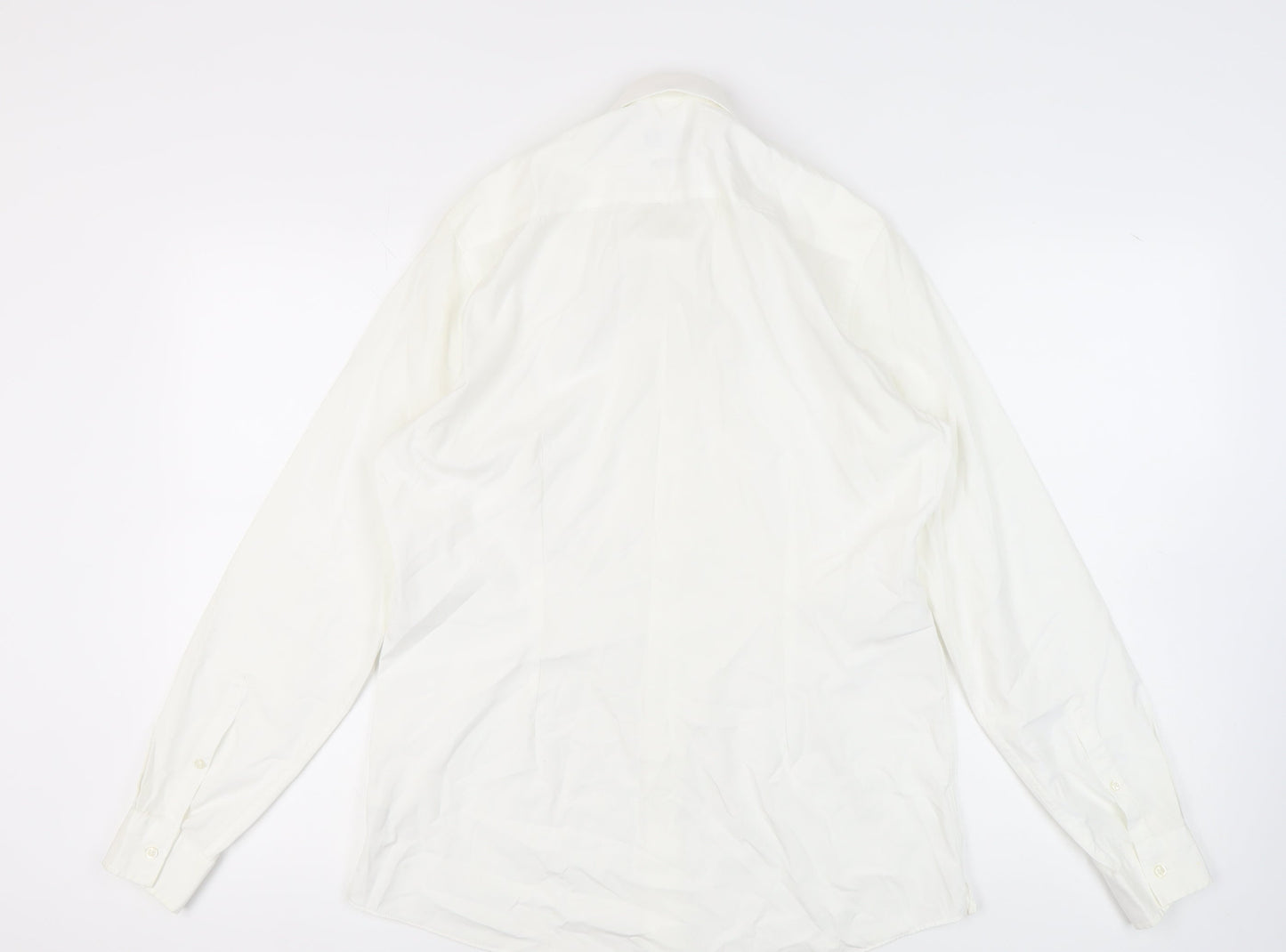 Mens UK Collar Size 16 NEXT Smart White  Dress Shirt